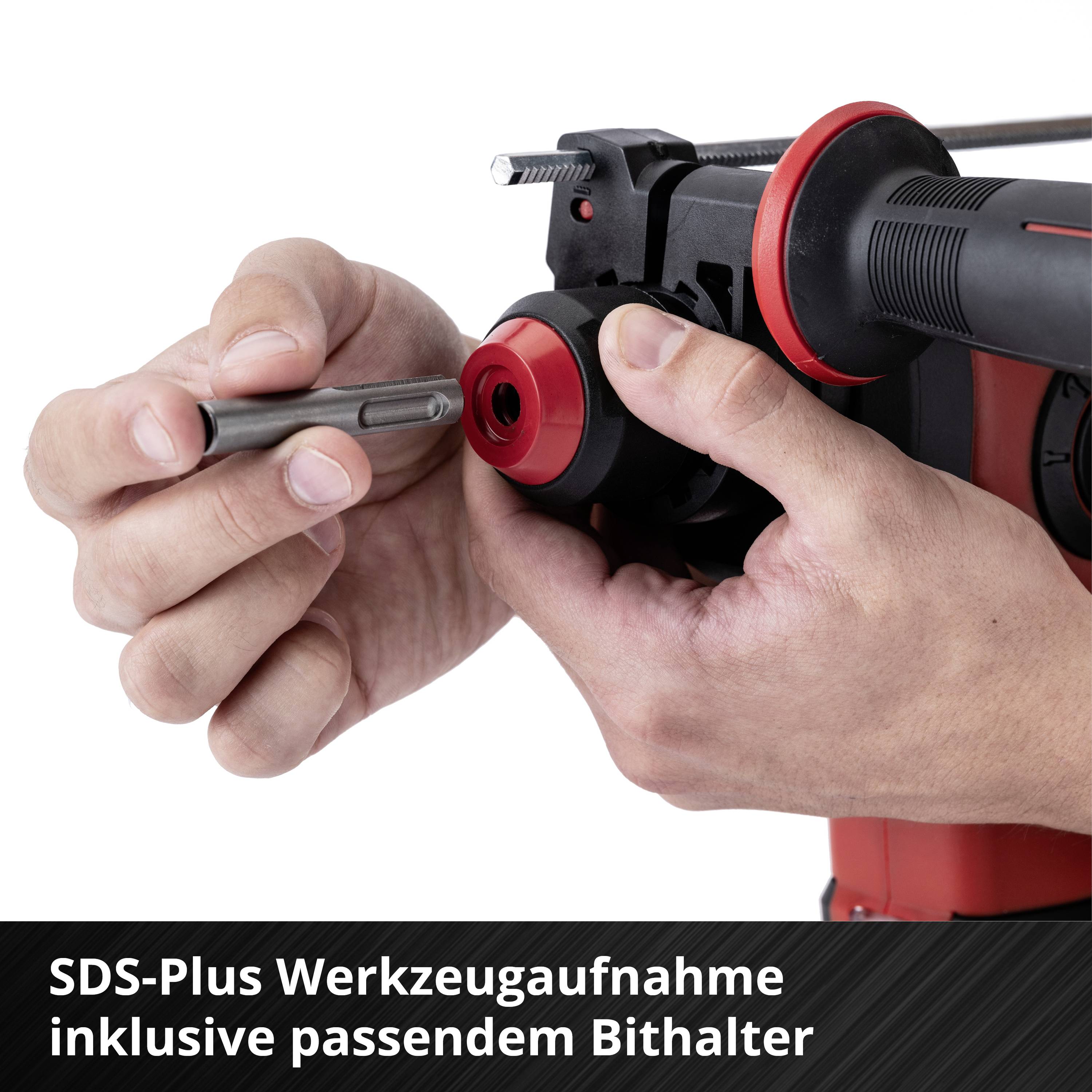 Einhell SDS-Plus-Marteau perforateur sans fil 18 V Li-Ion sans batterie, sans chargeur, + coffret e-case