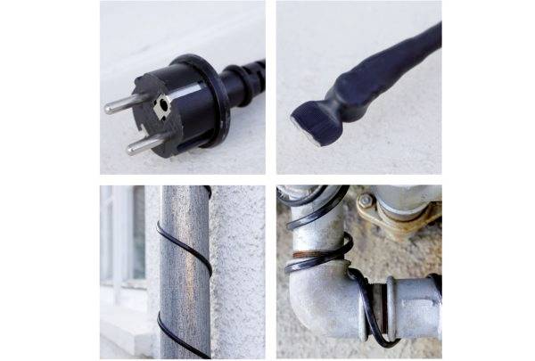 AS Schwabe 67010 Câble de chauffage 230 V 30 W 2 m