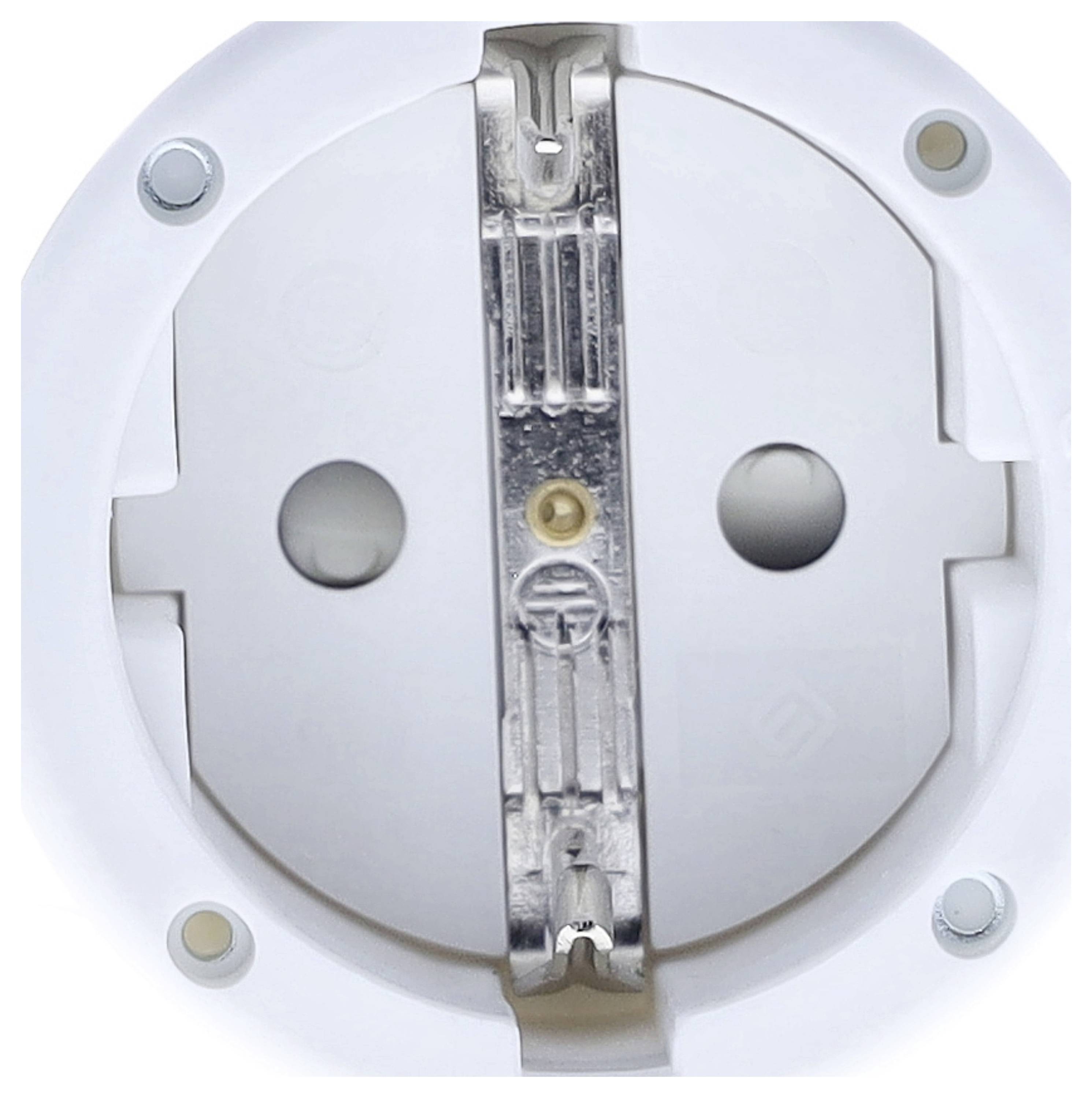 AS Schwabe 62224 Fiche électrique femelle avec terre PVC 230 V blanc