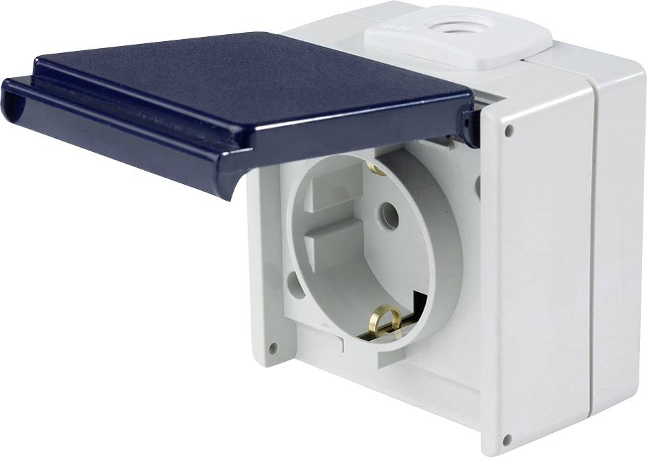 AS Schwabe 62460 Prise de courant en saillie IP54