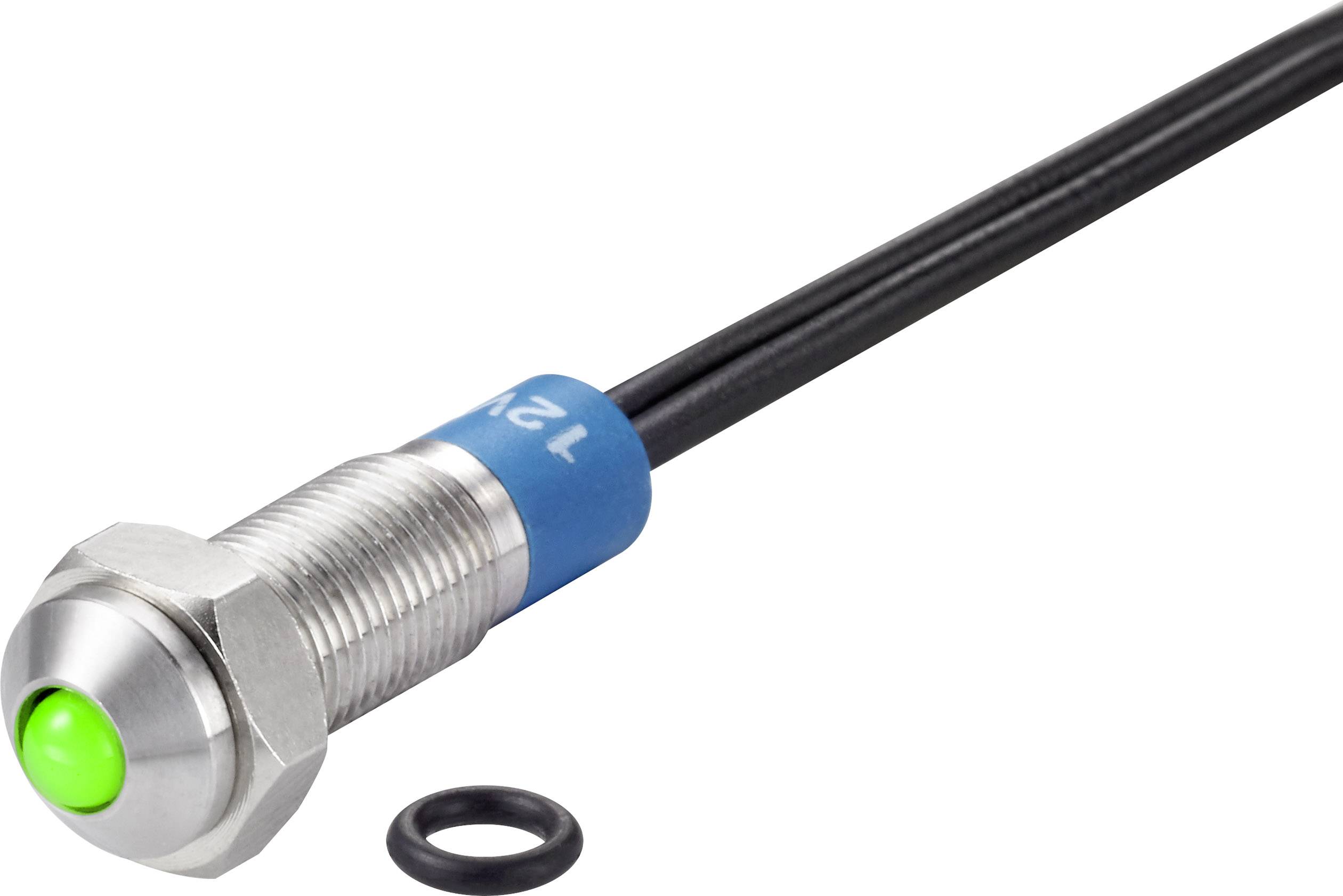 Ampoule LED TRU COMPONENTS TC-7495132 vert 12 V DC/AC 1 pc(s)