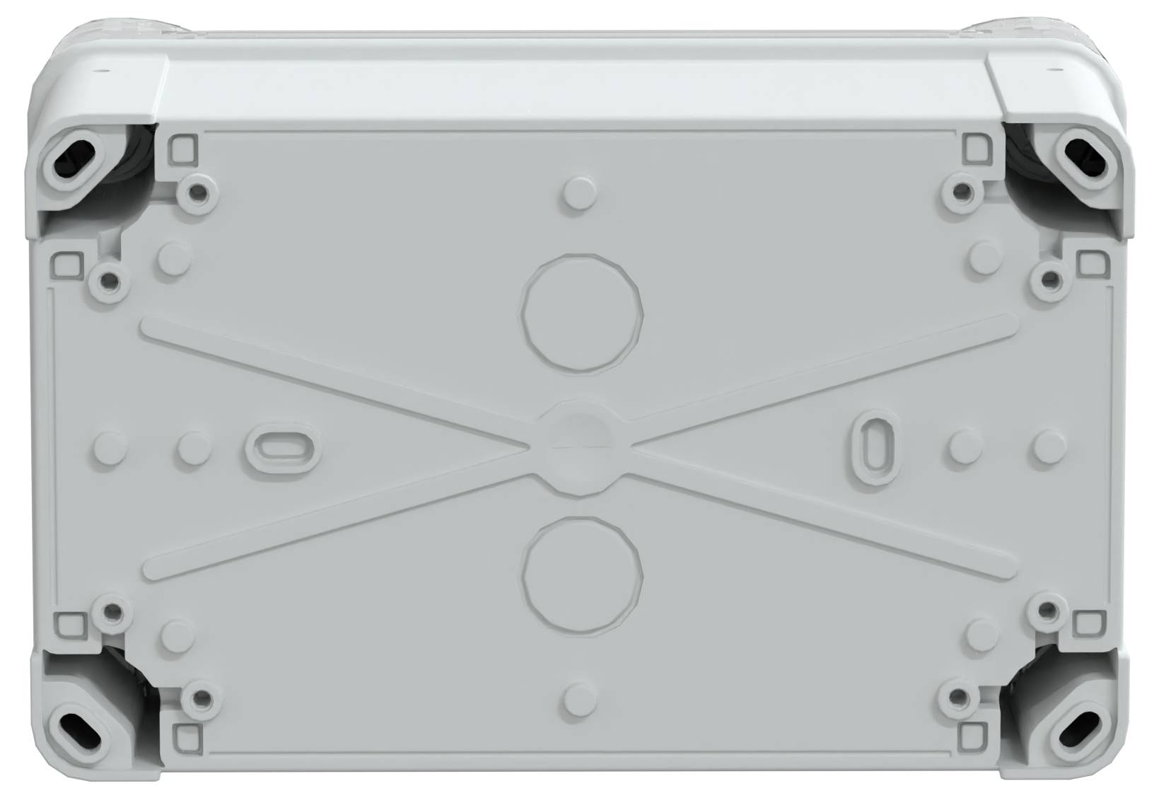Schneider Electric PanelSeT TBS NSYTBS191210HT Boîtier mural 121 x 192 x 105 ABS gris clair (RAL 7035) 2 pc(s)
