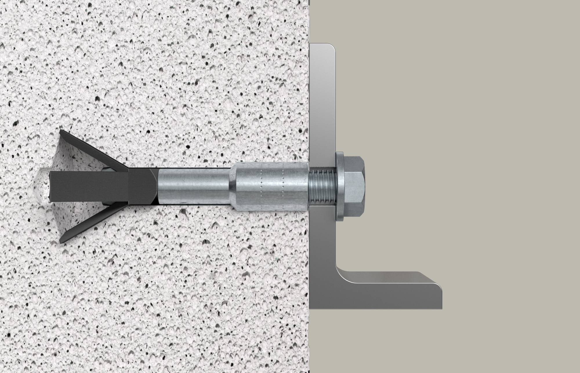 Fischer 519022 Ancrage pour béton cellulaire 75 mm 10 mm 25 pc(s)