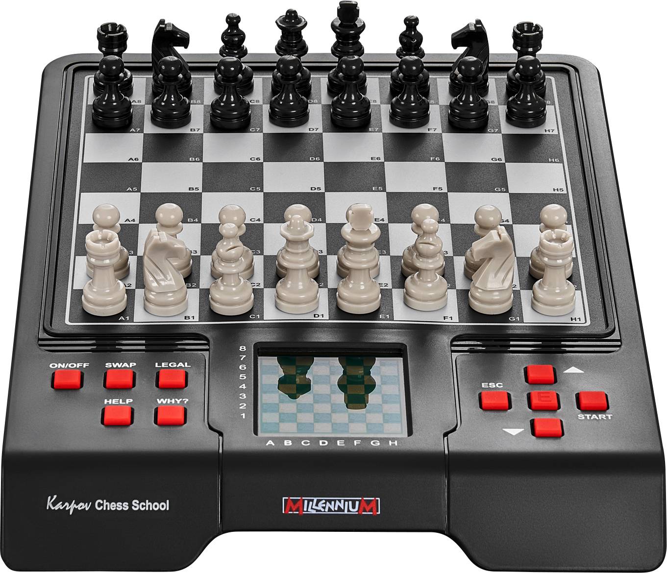 Millennium M805 Karpov Jeu d'échecs électronique, école d'échecs