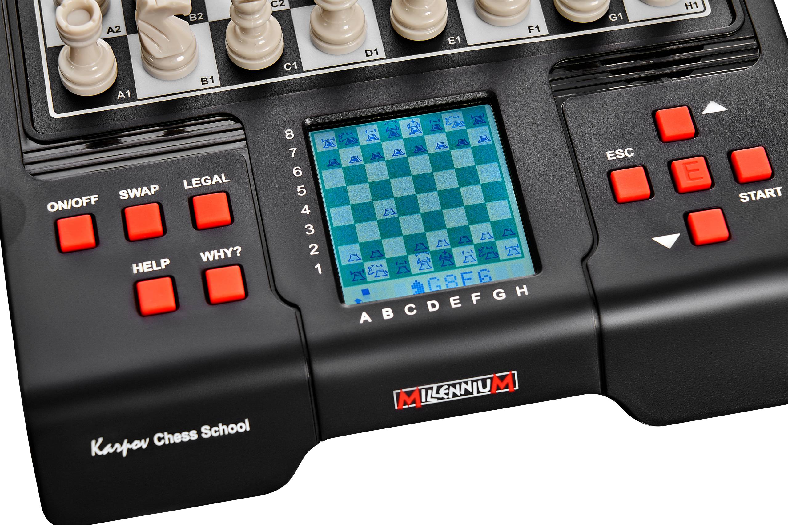 Millennium M805 Karpov Jeu d'échecs électronique, école d'échecs