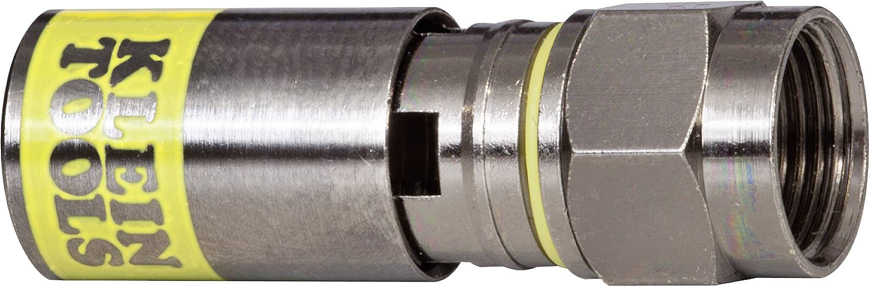 Klein Tools VDV812-606 F mâle compression Connexions: Fiche mâle F 10 pc(s)