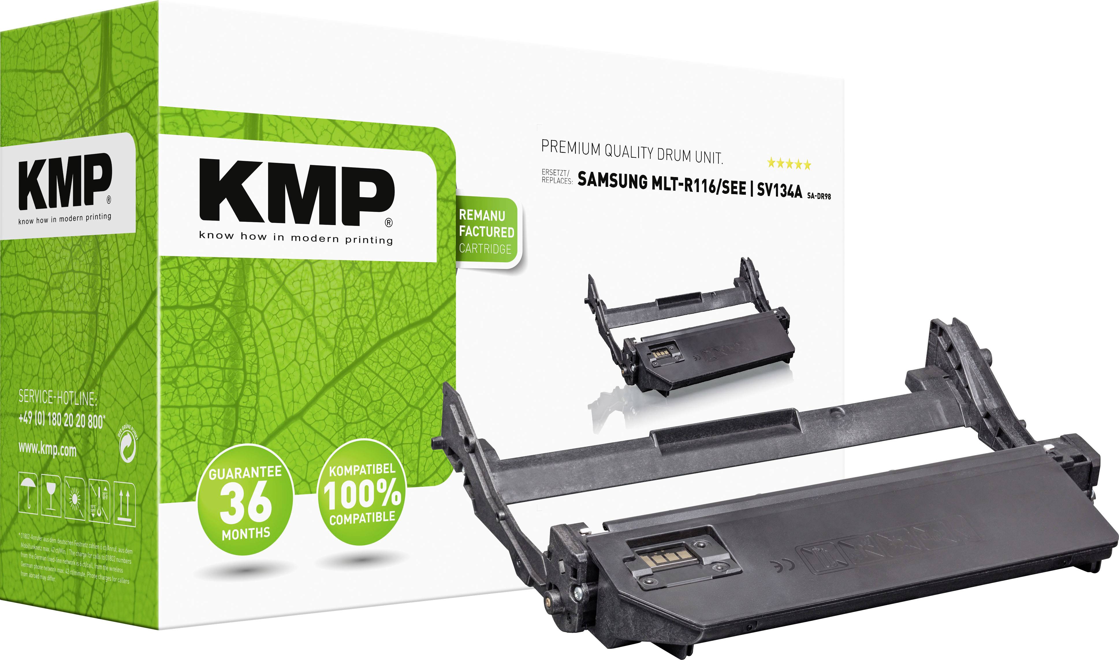 KMP Tambour remplace Samsung MLT-R116 compatible noir 9000 pages SA-DR98 3515,7000