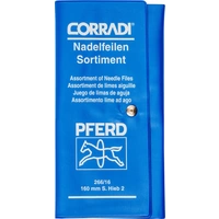 PFERD 12314084 SET de limes à aiguille CORRADI Swiss Hieb 2 dans un sac à roulettes en PVC Longueur 160 mm 1 pc(s) PFERD 12314084 SET de limes à aiguille CORRADI Swiss Hieb 2 dans un sac à roulettes en PVC Longueur 160 mm 1 pc(s)