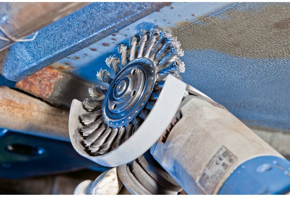 PFERD TOOLS Brosse ronde, torsadés POS RBG 1251 2/22,2 ST 0,50 43303005 1 pc(s)