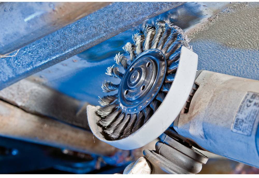 PFERD TOOLS Brosse ronde, torsadés POS RBG 1251 2/22,2 ST 0,50 43303005 1 pc(s)