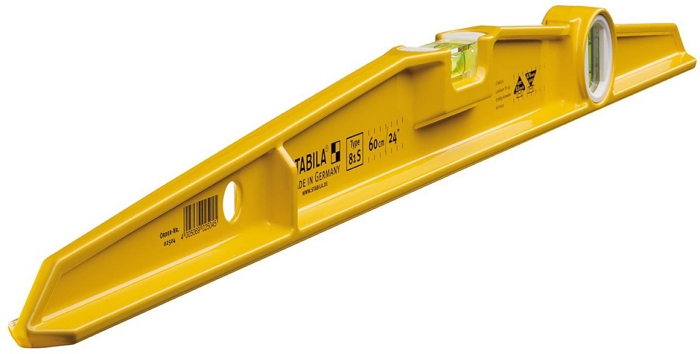 Stabila Type 81 S 2504 Niveau à bulle en alliage léger 60 cm