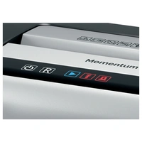 Destructeur de documents Rexel Momentum X410 Slim 10 feuille(s) micro-découpage 4 x 28 mm P-4 23 l Détruit également les agrafes Destructeur de documents Rexel Momentum X410 Slim 10 feuille(s) micro-découpage 4 x 28 mm P-4 23 l Détruit également les agrafes