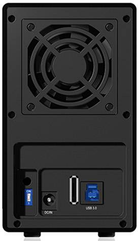 ICY BOX IB-RD3620SU3 Boîtier pour disque dur 8,9 cm (3,5") 3.5 pouces USB 3.1 (Gen 1), eSATA