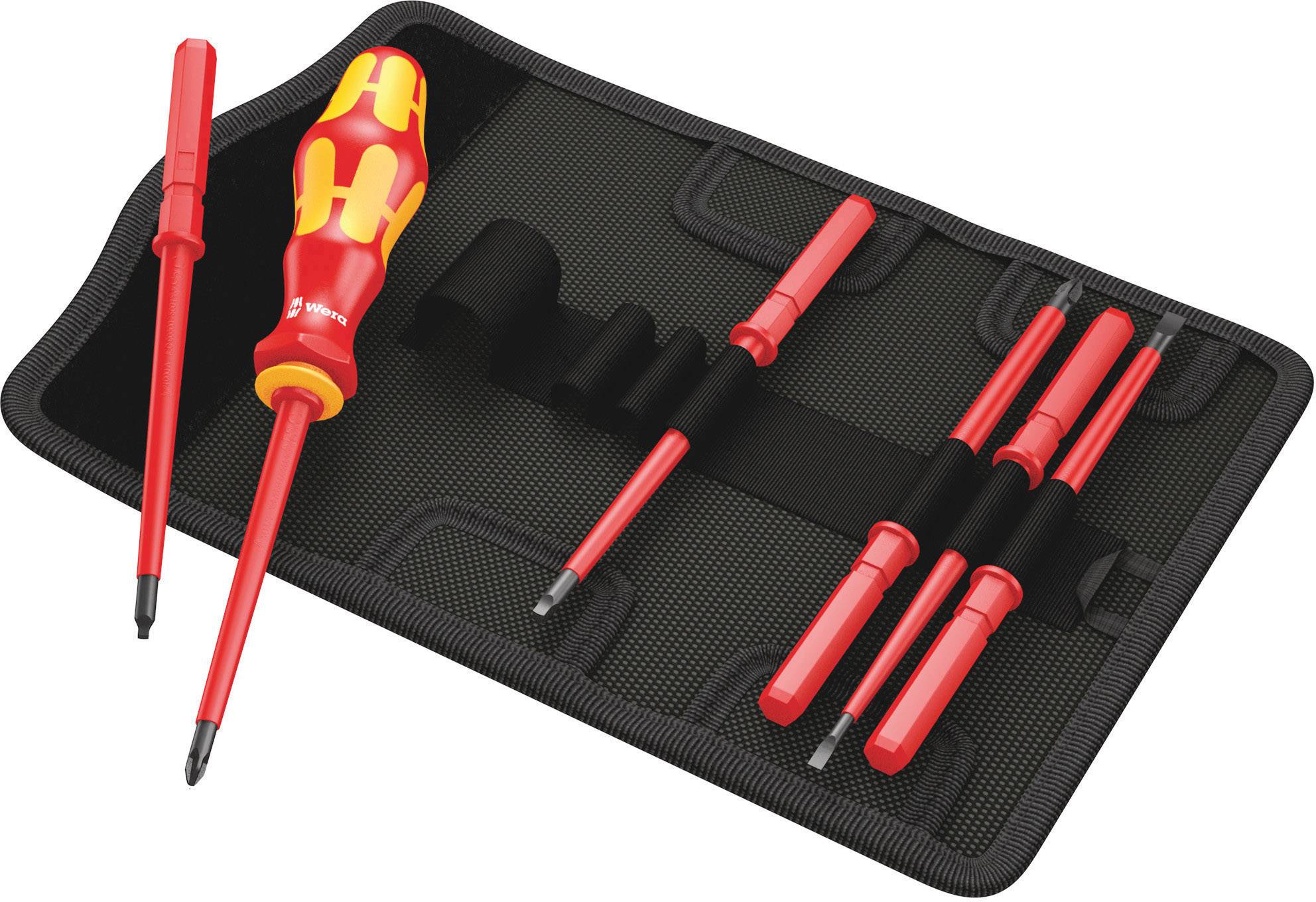Wera Kraftform Kompakt VDE 7 Imperial 1 05003473001 Jeu d'outils VDE