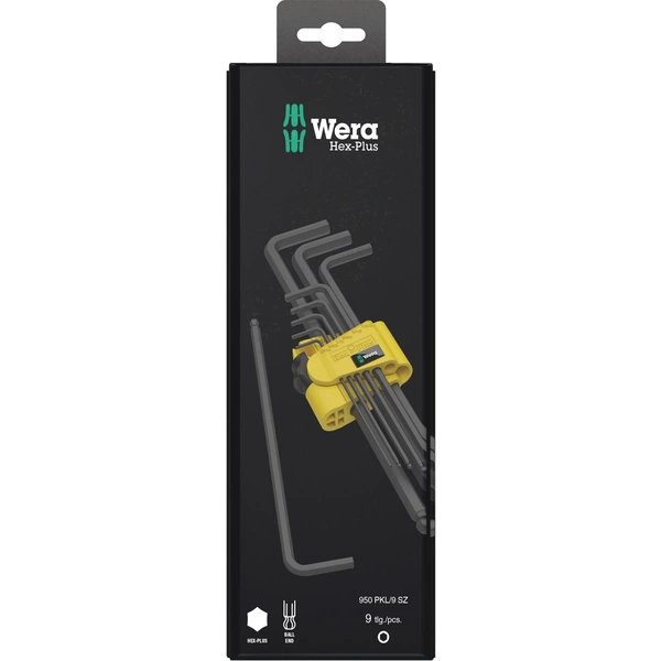 Wera 950/9 Jeu de clés mâles coudées 5/64 pouces, 3/32 pouces, 1/8 pouces, 5/32 pouces, 3/16 pouces, 7/32 pouces, 1/4 pouces Wera 950/9 Jeu de clés mâles coudées 5/64 pouces, 3/32 pouces, 1/8 pouces, 5/32 pouces, 3/16 pouces, 7/32 pouces, 1/4 pouces
