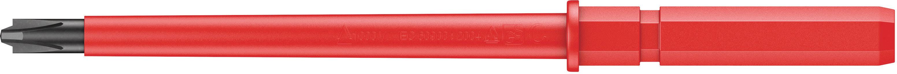 Wera Kraftform Kompakt VDE 62i VDE cruciforme Phillips, vis à fente Lame interchangeable 2 154 mm