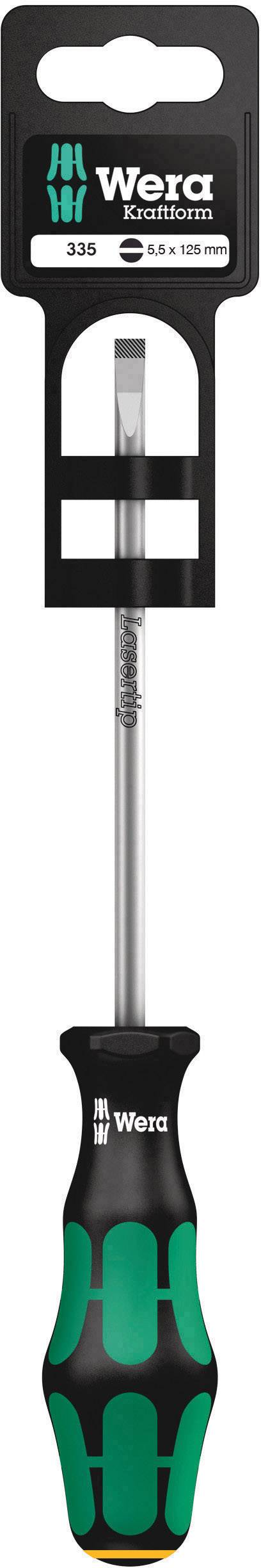 Wera 335 pour électricien Tournevis pour vis à fente