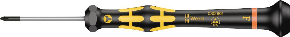 Tournevis spécial Wera 1572 ESD Micro antistatique (ESD) Taille (tournevis) F