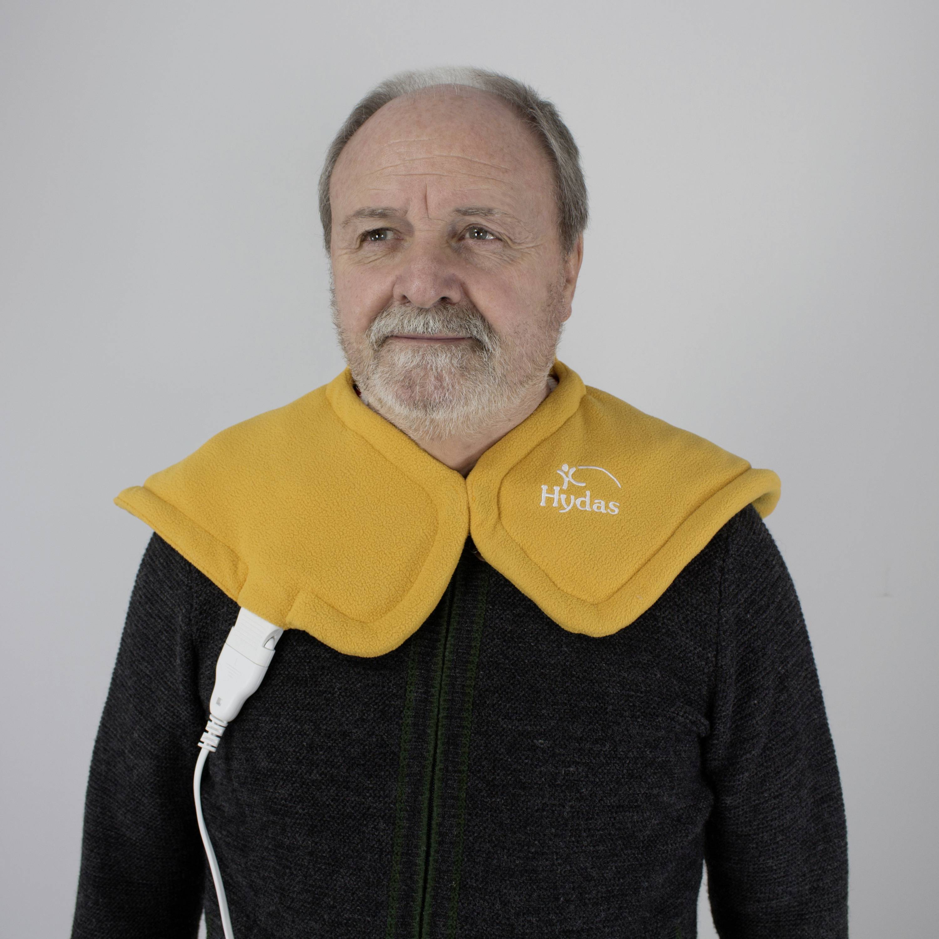 Hydas LH-885B Coussin chauffant pour nuque et épaules 100 W jaune