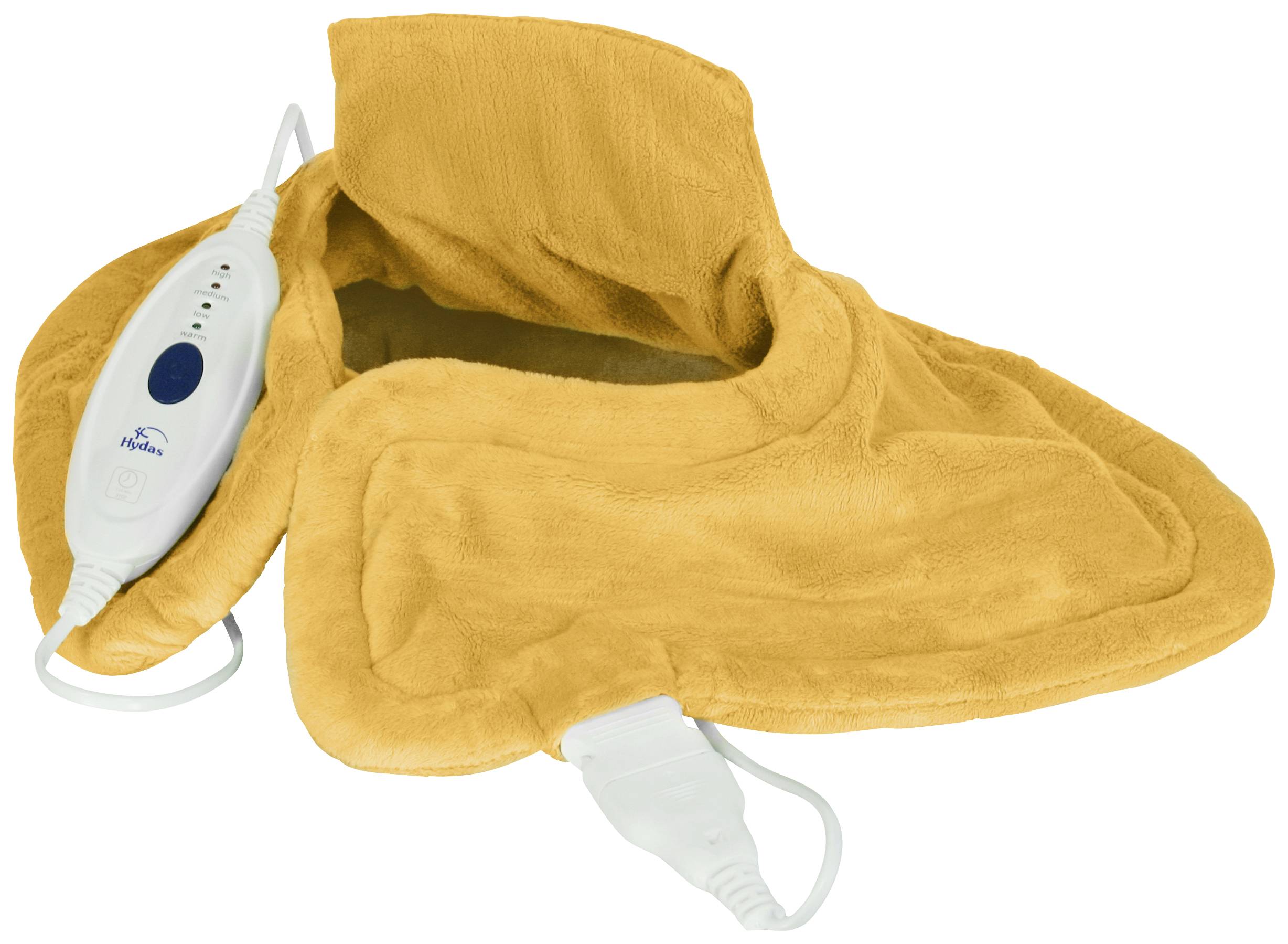 Hydas LH-885B Coussin chauffant pour nuque et épaules 100 W jaune