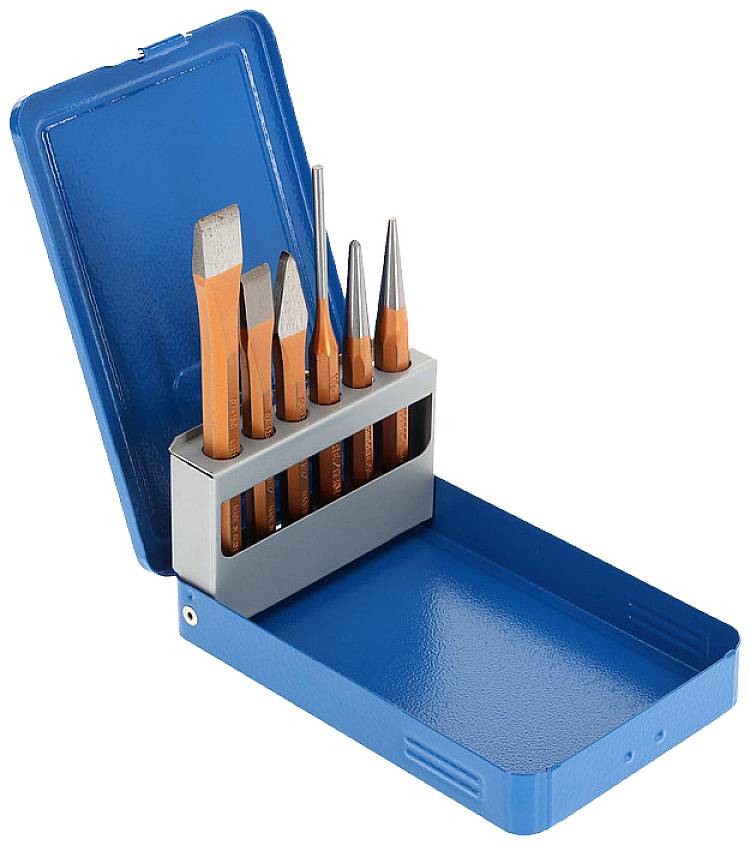Gedore 106 D - Kit d'outils 6 pièces dans une cassette à rabat métallique 8725710