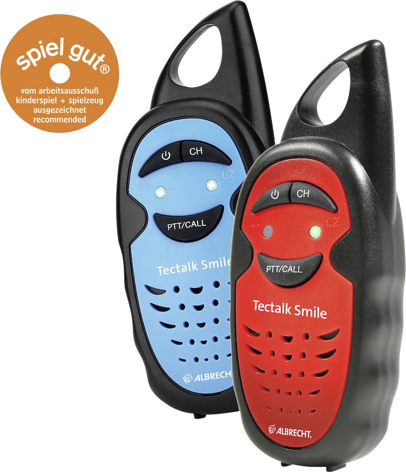 Albrecht Tectalk Smile 29645 Poste émetteur-récepteur de loisirs jeu de 2