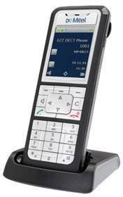 Mitel 622d Set V2 Combiné DECT supplémentaire argent-noir