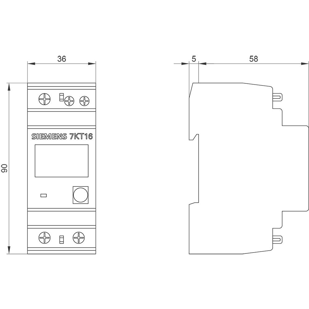 Siemens 7KT1656 Appareil de mesure
