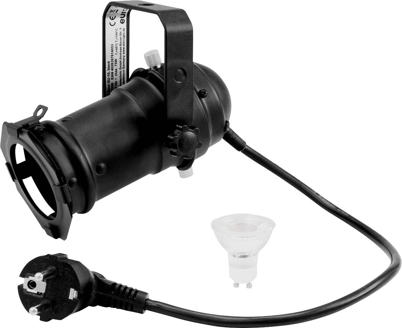 Eurolite 20000559 Projecteur PAR LED Nombre de LED (détails):1 7 W