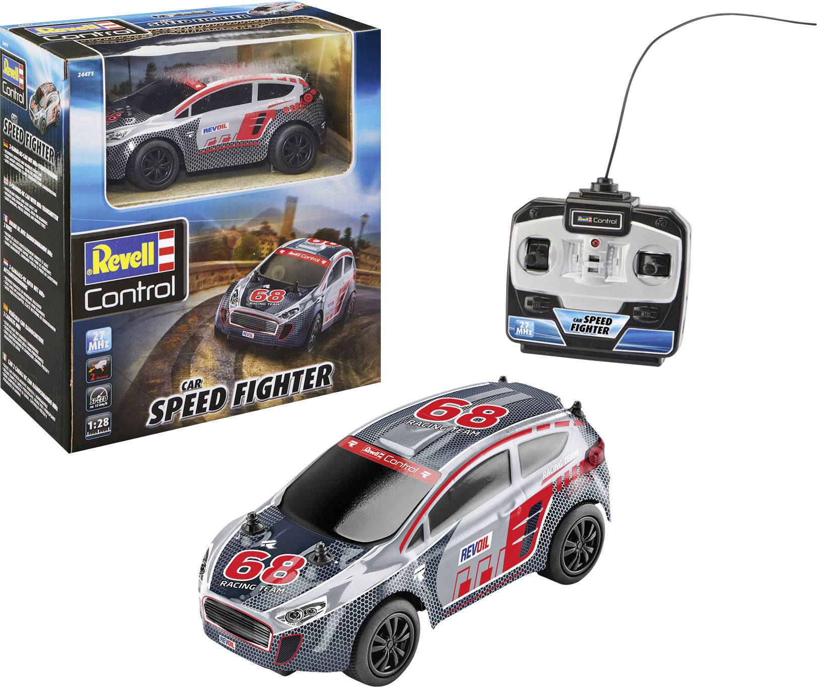 Revell Control 24471 Speed Fighter Véhicule RC débutant électrique Voiture de tourisme