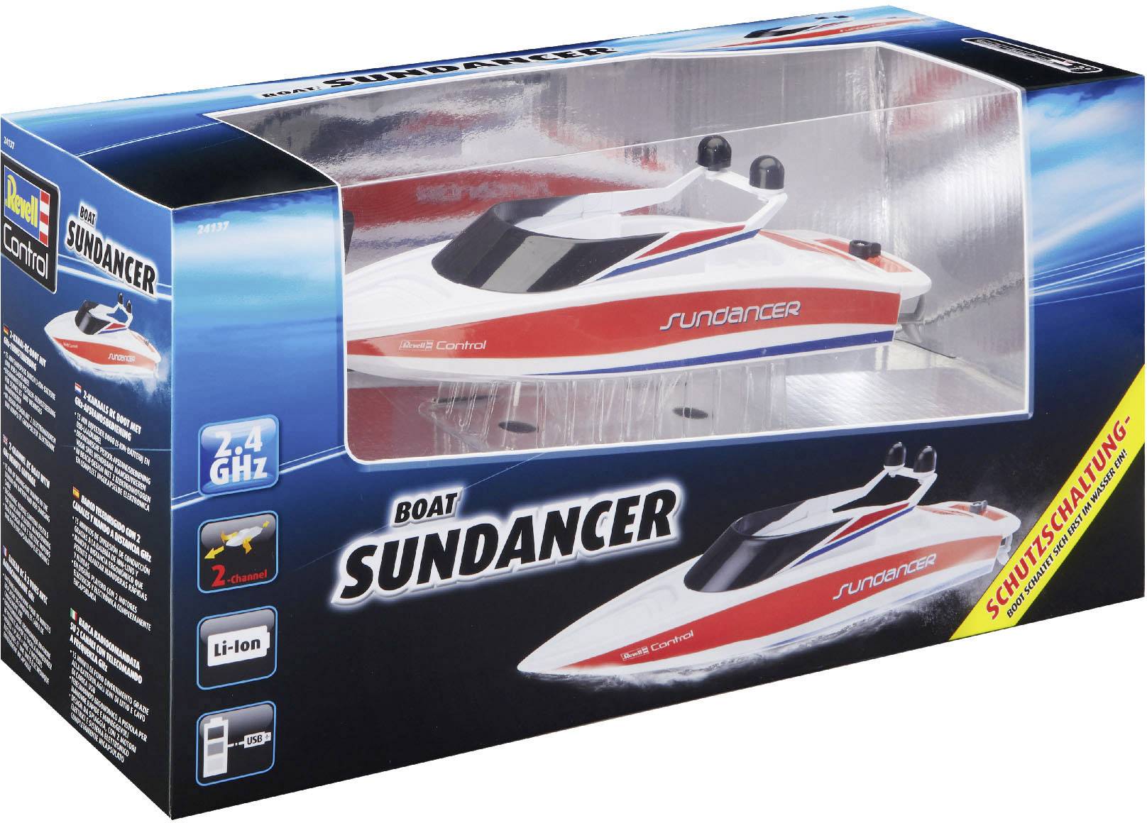 Revell Control Sundancer Bateau RC débutant motorisé 100% RtR 315 mm