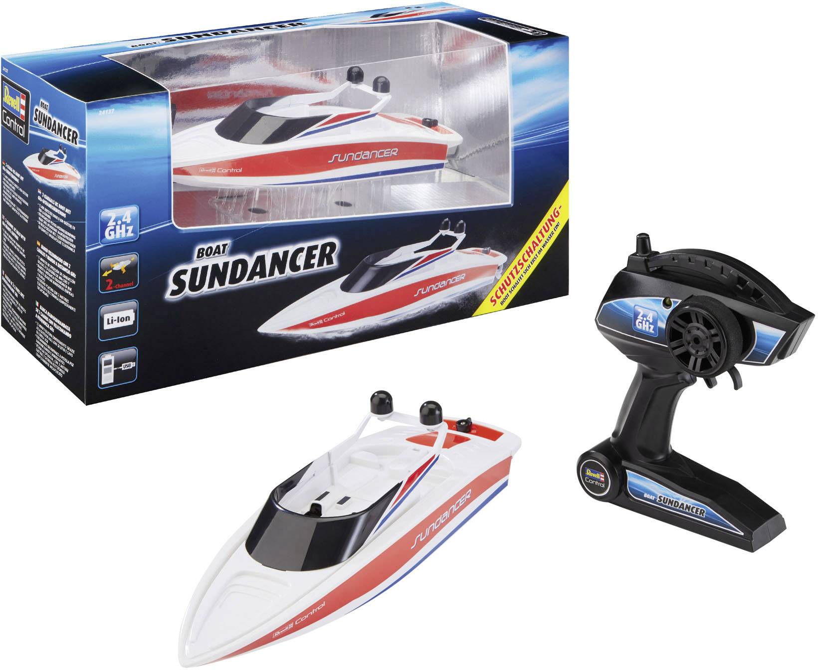 Revell Control Sundancer Bateau RC débutant motorisé 100% RtR 315 mm