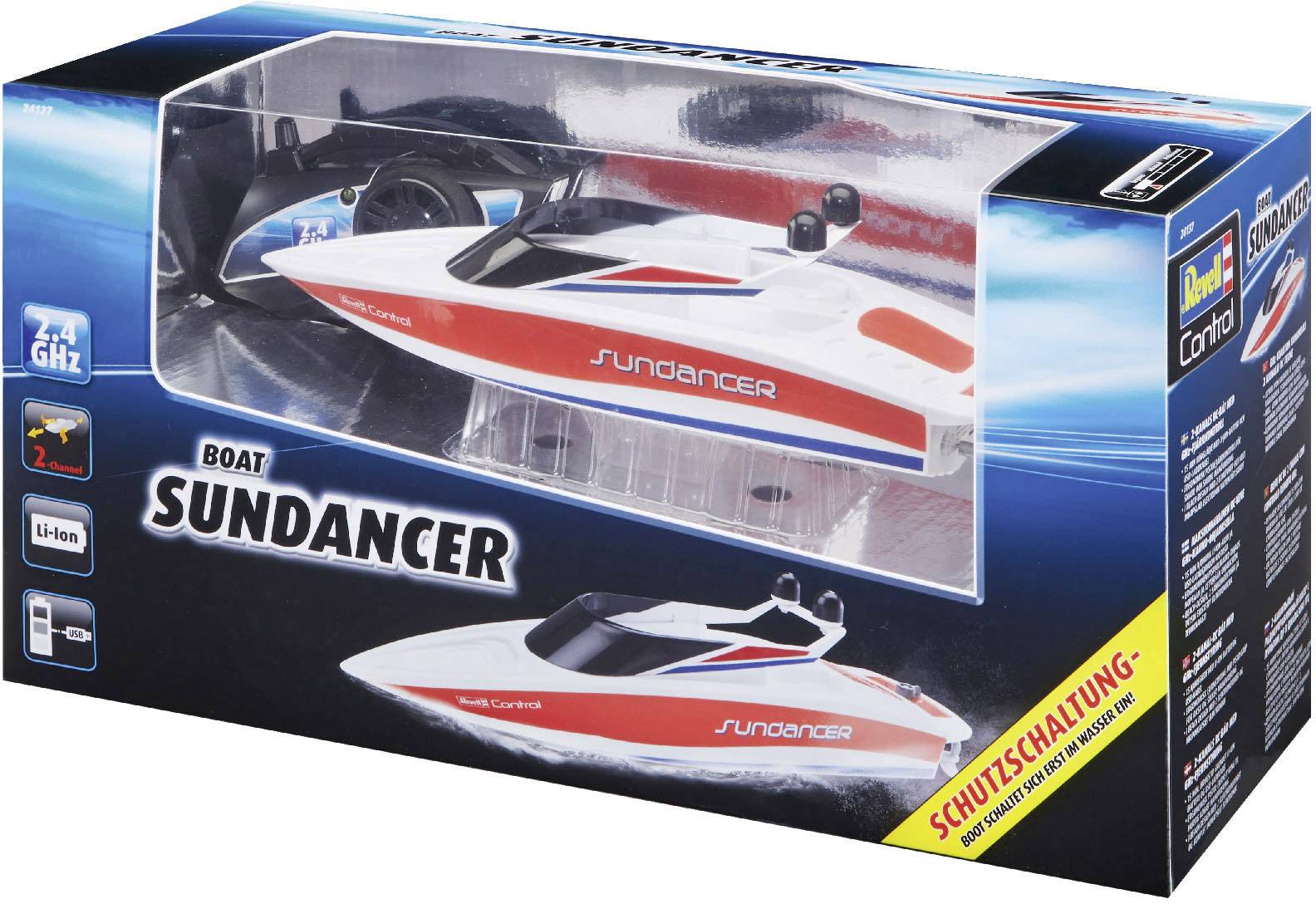 Revell Control Sundancer Bateau RC débutant motorisé 100% RtR 315 mm