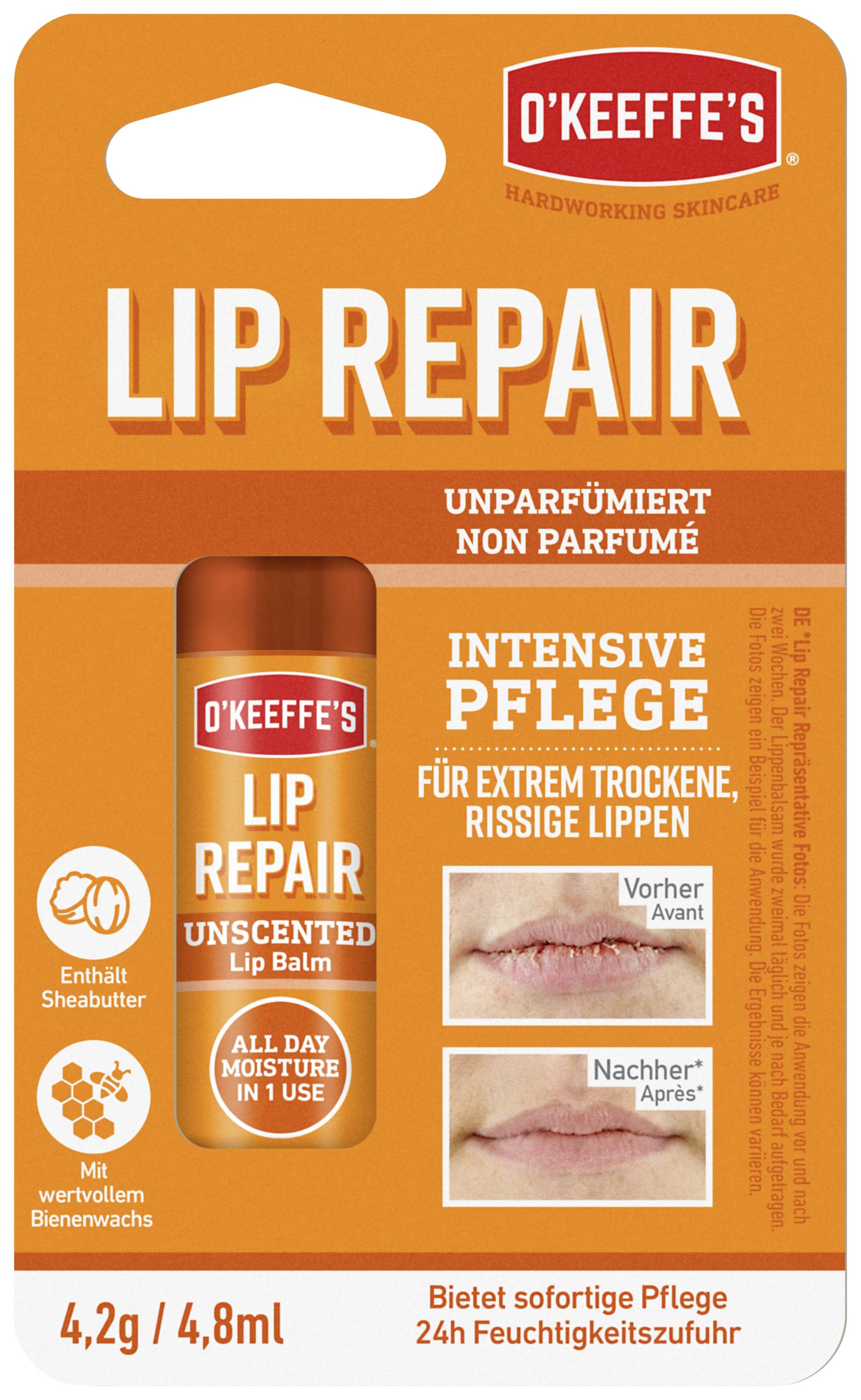 O'Keeffe's Lip Repair Baume à lèvres