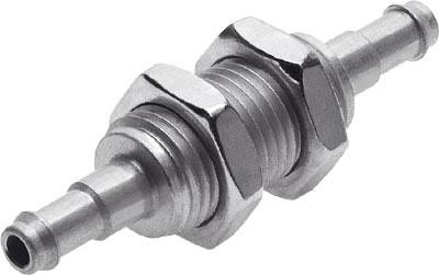 FESTO Raccord mamelon enfichable 19528 SCN-PK-2 Ø de tuyau: 3 mm 1 pc(s)