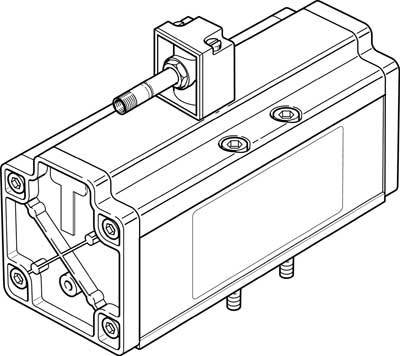 FESTO Soupape à aimant 14544 MDH-5/2-3/4-D-4 plaque de raccordement Largeur nominale (détails) 18 mm 1 pc(s)