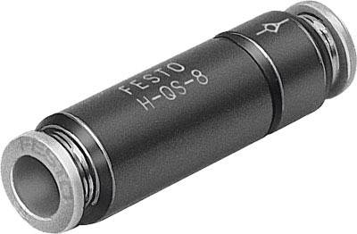 FESTO Clapet de retenue 153466 H-QS-12 Matériau du boîtier aluminium 1 pc(s)