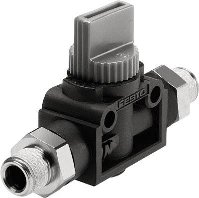 FESTO Vanne d'arrêt 153297 HE-3-1/4-1/4 -0.95 à 10 bar 1 pc(s)