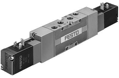 FESTO Soupape à aimant 30997 MVH-5/3G-1/8-S-B 24 V/DC G 1/8 Largeur nominale (détails) 8 mm 1 pc(s)