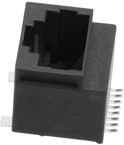 Connectique RJ45 encitech RJJU-88-142-E1V-021 3251-0012-04 RJ45 embase femelle, verticale noir