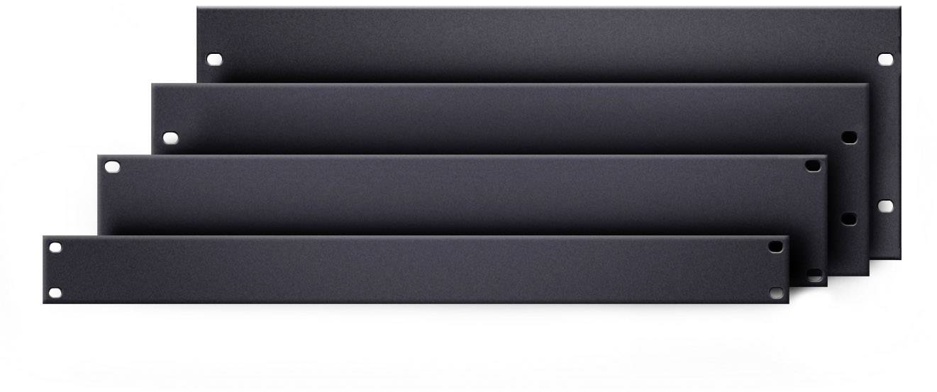 Adam Hall 87221 Panneau de rack 19" 1 UH