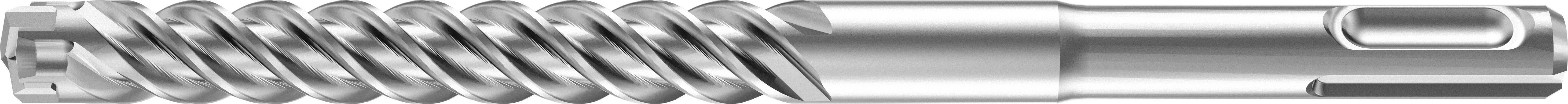 Gros plan d'un foret hélicoïdal brillant et métallique, caractéristique des outils d'usinage mécanique.