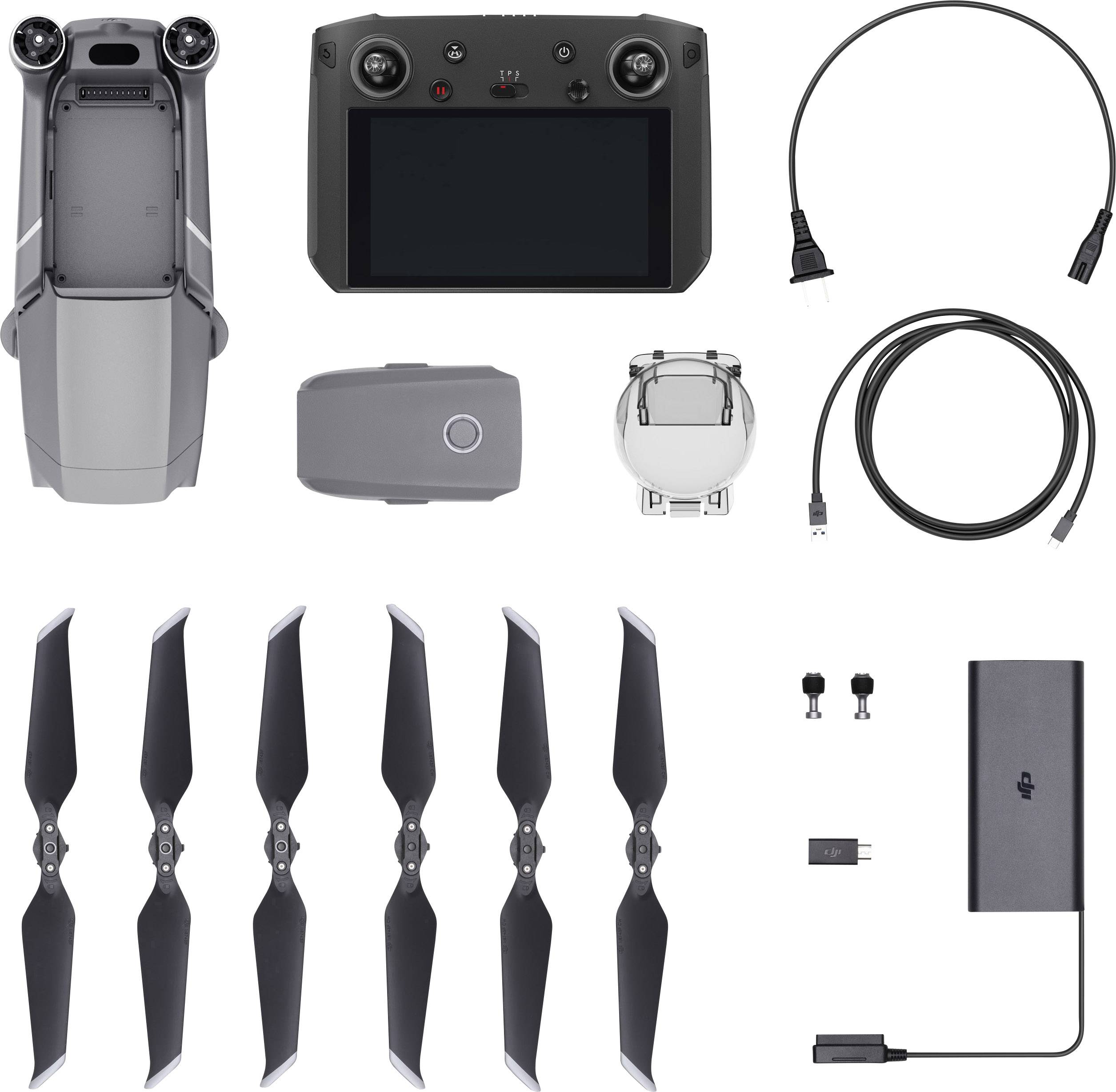 DJI Mavic 2 Pro (Smart Controller) avec set de filtres ND Drone quadricoptère prêt à voler (RtF) prises de vue aériennes