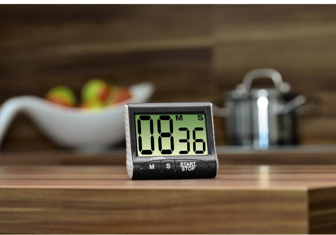 Hama 95304 Minuteur noir numérique