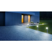 Lampadaire à LED extérieur avec détecteur de mouvements Steinel 055479 GL 80 SC LED LED intégrée 9.1 W anthracite Lampadaire à LED extérieur avec détecteur de mouvements Steinel 055479 GL 80 SC LED LED intégrée 9.1 W anthracite