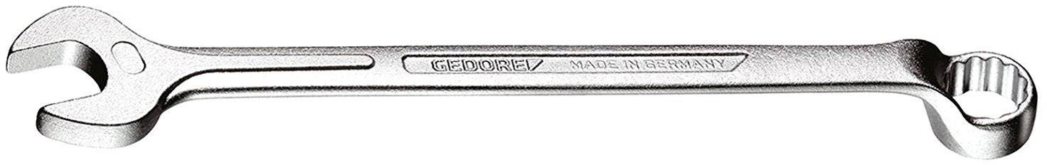 Une clé à fourche en argent portant l'inscription 'Made in Germany', adaptée pour serrer ou desserrer des écrous et des boulons.