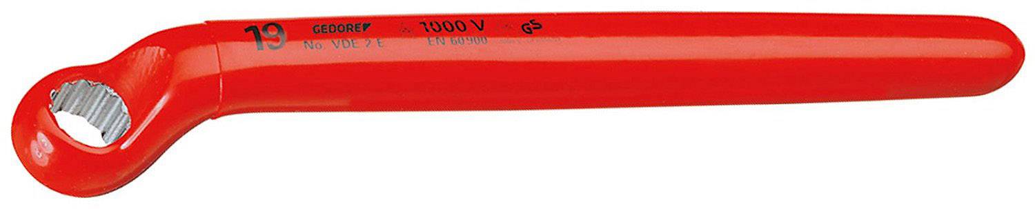 Gedore 6036860 VDE 2E 19 Clé polygonale simple Ouverture de clé (métrique) 19 mm