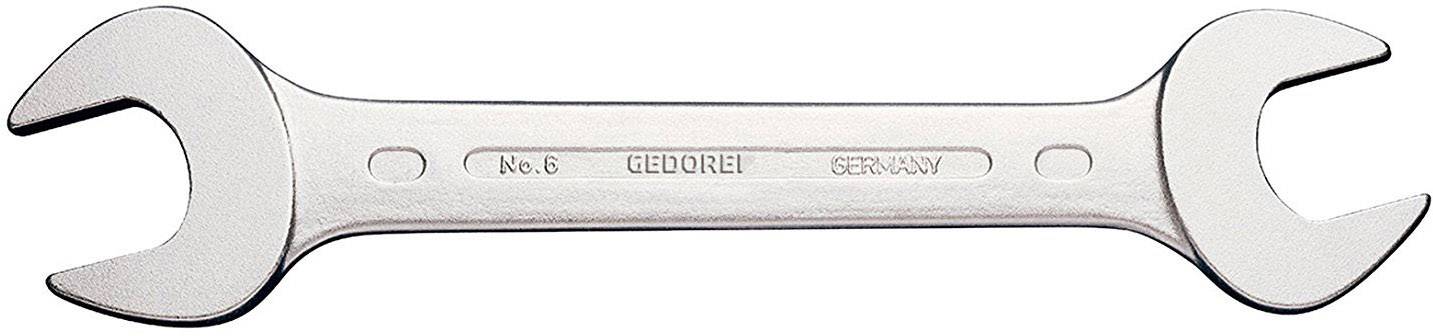 Gedore 6070530 6 9/16X5/8AF Clé à fourche double Ouverture de clé (pouces) (uniquement pour le titre) 5/8" - 9/16"