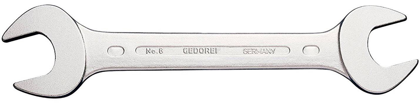 Gedore 6070610 6 19/32X11/16AF Clé à fourche double Ouverture de clé (pouces) (uniquement pour le titre) 11/16" - 19/32"