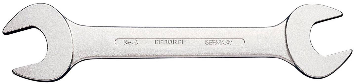 Gedore 6071930 6 1.X1.1/8AF Clé à fourche double Ouverture de clé (pouces) (uniquement pour le titre) 1" - 1 1/8"